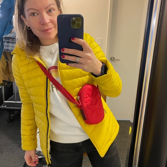 Forclaz Jackets & Blazers - Women’s Hiking Down Jacket – MT 100 Yellow